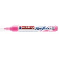 Marqueur acrylique moyen 5100 rose fluOrescent 2-3 mm - EDDING