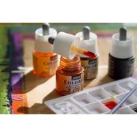 Flacon 45ml Encre COLOREX Aquarelle BLEU OUTREMER