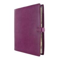 Agenda organiseur "Finsbury" format A4 semaine sur 2 pages Framboise