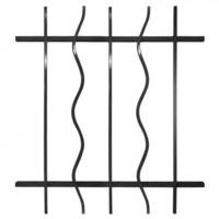 Grille de défense pour fenêtre ONDULEE - haut.45cm - Gedimat - LAHFER