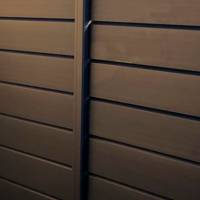 Kit poteau P-MEX à visser - 80 x 80 mm h.0,95 m - Gedimat