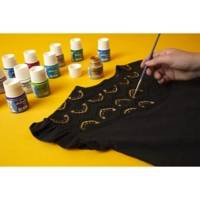 Coffret Collection Peinture Textile Setacolor N°1 10 x45ml + accessoires - PÉBÉO