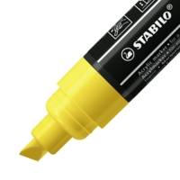 Marqueur pointe large FREE acrylic T800C jaune - STABILO