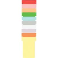 Lot de 100 fiches T indice 2 rouge