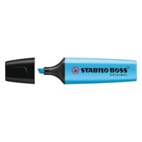 Surligneur BOSS ORIGINAL Rechargeable Pointe Biseautée 2-5 mm Bleu