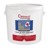 Colle pâte spécial pièce humide D2 - seau de 25kg - Gedimat
