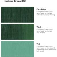 Tube 225ml Peinture à l'huile - Georgian - Vert de hooker - DALER ROWNEY