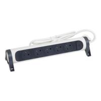 Rallonge multiprise avec bloc rotatif de 3 prises 1,5m - Gedimat - LEGRAND