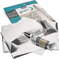GÉDÉO Effect KIT-3D Mixtion & 3 Miroir argenté, 3 feuilles - PÉBÉO