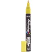 Marqueur peinture 4ARTIST pointe ogive 4 mm JAUNE - PÉBÉO