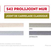 Joint de carrelage 542 PROLIJOINT SOL gris - Gedimat - PAREXLANKO
