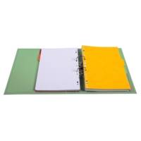 Classeur à levier PVC A4 dos de 50mm. - Vert anis