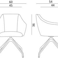 Chaise STORM Wood - Chaise d'intérieur - Mobilier scolaire
