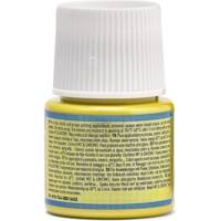 Flacon 45 ml Peinture SETACOLOR opaque pour textiles JAU RICH moiré
