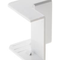 Raccord d'angle de mur intérieur blanc pour moulure 30x10mm - Gedimat - ZENITECH