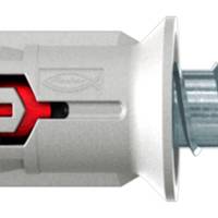 Cheville rallongée DUOXPAND 10 x 140 avec vis à tête fraisée en acier électrozingué - Gedimat - FISCHER