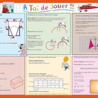 Sous main éducatif 30x42 La géométrie