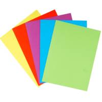 Pack de 25 Chemises Double poche ROCK'S 220g A4 Assorties