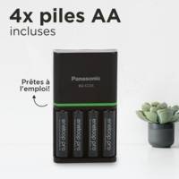 Chargeur Smart Plus pour 4 piles AA/AAA + 4 piles AA rechargeable inclus