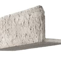 Linteau de parement pierre reconstituée MANOIR ton naturel - Gedimat