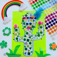 Paquet de 1760 Gommettes  3 formes géométriques 8 couleurs taille 9mm