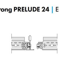 Entretoise prélude 24 TL² blanc - Gedimat