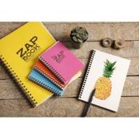 Zap book Bloc RI 14,8x21 Uni 80g 160 feuilles blanches Coloris de couverture aléatoire