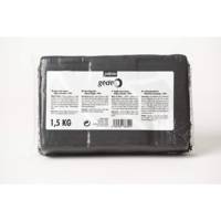 Gédéo Pain Argile sans Cuisson Autodurcissante sans Four - 1,5 kg - Noir