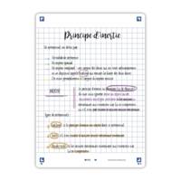 Paquet de 32 Fiches Bristol revision 2.0 Non Perforées 105x148 mm A5 Q5/5 blanc