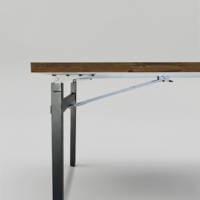 Table pliable Tambu 160x80cm chêne hunton - intérieur - RestooTab