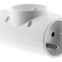Triplite 3x16A prises latérales blanches - Gedimat - ZENITECH