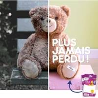 Pack de 36 étiquettes blanches vêtements - 45 x 13 mm