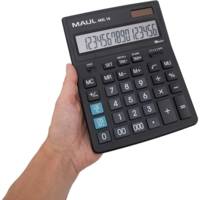Calculatrice de bureau MXL 16, 16 chiffres, noir