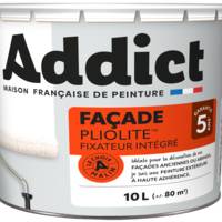 Peinture façade pliolite ADDICT ton pierre - Gedimat - RECA