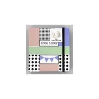 Album photo à poch. "Cool Story", pr 28 instant. jusq. 8,9x10,8cm max.