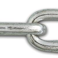 Chaîne soudée maille courte acier zingué D5mm charge de travail 165kg - Gedimat - CHAPUIS