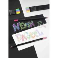 Crayon de couleur Black Edition, étui de 12