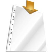 Paquet de 100 Pochettes perforées A4 PP 0,06 mm Cristal