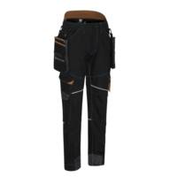 Pantalon de travail multipoches VICENTE noir/camel - Gedimat - NORTH WAYS
