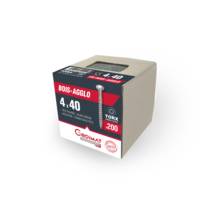 Vis technique TORX zingué blanc - 4x30mm - boîte de 200 pièces - Gedimat