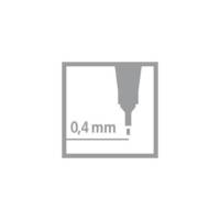 Stylo-Feutre POINT 88 Pointe Fine 0,4 mm Vert pomme - STABILO