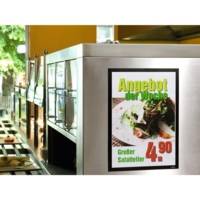 Lot de 2 Cadres D'affichage DURAFRAME® A3 argent métallisé