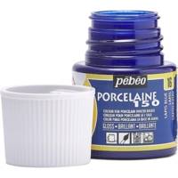Flacon 45 ml Peinture P150 porcelaine Coloris Bleu Lapis - PÉBÉO