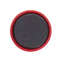 Boite de 10 Aimants MAULsolid 32mm Puiss. 0,8 kg Rouge