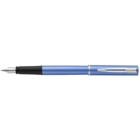 Stylo Plume Allure Corps Laqué Bleu Pointe Fine C.T.