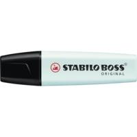 Surligneur BOSS ORIGINAL Pastel Pointe Biseautée 2 - 5 mm Turquoise Pastel - STABILO