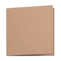 Etui de 5 cartes pliées Grain de Pollen 135x135 ficelle - CLAIREFONTAINE