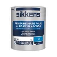 Peinture murs et plafonds MATE blanc mat - Gedimat - SIKKENS ARTISANS