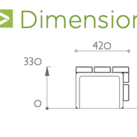 Tabouret d'extérieur Enfant LINK
