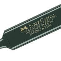 Surligneur "TEXTLINER 48 Refill" Rechargeable Pte Biseautée 1- 5 mm Orange Fluo - Faber-Castell